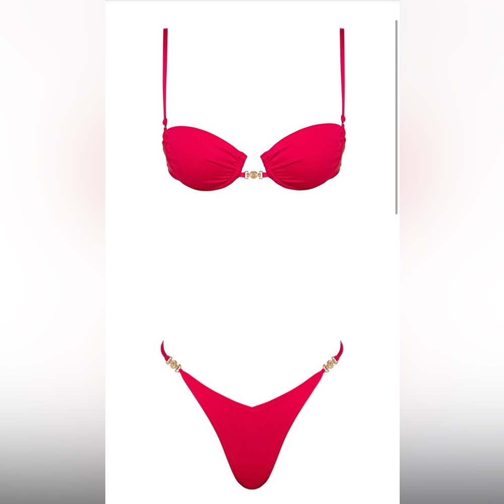 SOMMER SWIM BIKINI SET HARPER MAGENDA TOP LIA BOTTOM SMALL